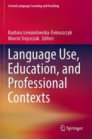 Cover von Language Use, Education, and Professional Contexts
