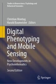 Cover von Digital Phenotyping and Mobile Sensing