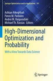 Cover von High-Dimensional Optimization and Probability