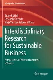 Cover von Interdisciplinary Research for Sustainable Business