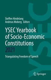 Cover von YSEC Yearbook of Socio-Economic Constitutions 2021