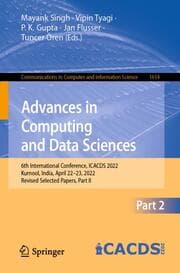 Cover von Advances in Computing and Data Sciences