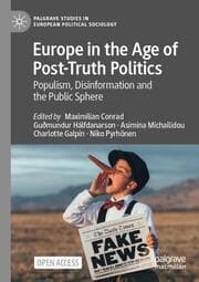 Cover von Europe in the Age of Post-Truth Politics