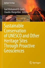 Cover von Sustainable Conservation of UNESCO and Other Heritage Sites Through Proactive Geosciences