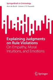 Cover von Explaining Judgments on Rule Violations