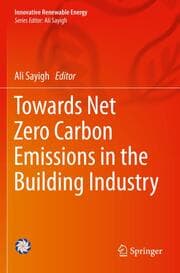 Cover von Towards Net Zero Carbon Emissions in the Building Industry