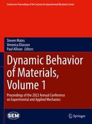 Cover von Dynamic Behavior of Materials, Volume 1