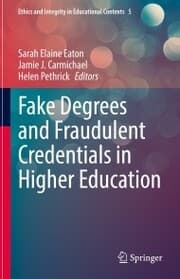 Cover von Fake Degrees and Fraudulent Credentials in Higher Education