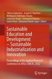 Cover von Sustainable Education and Development - Sustainable Industrialization and Innovation