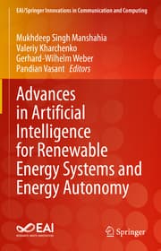 Cover von Advances in Artificial Intelligence for Renewable Energy Systems and Energy Autonomy
