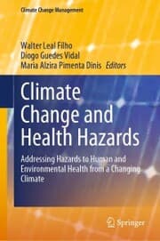 Cover von Climate Change and Health Hazards