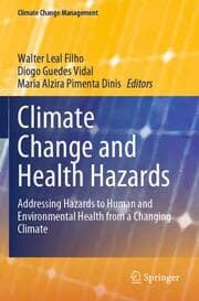 Cover von Climate Change and Health Hazards