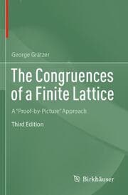 Cover von The Congruences of a Finite Lattice