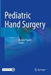 Cover von Pediatric Hand Surgery