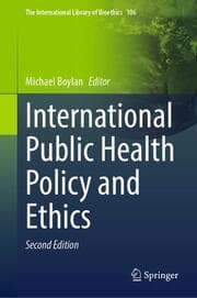 Cover von International Public Health Policy and Ethics
