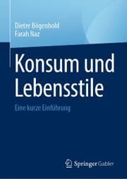 Cover von Konsum und Lebensstile