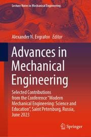 Cover von Advances in Mechanical Engineering