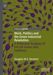 Cover von Work, Politics and the Green Industrial Revolution