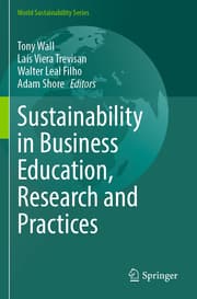 Cover von Sustainability in Business Education, Research and Practices