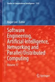 Cover von Software Engineering, Artificial Intelligence, Networking and Parallel/Distributed Computing