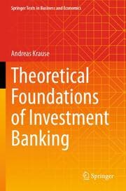 Cover von Theoretical Foundations of Investment Banking