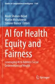 Cover von AI for Health Equity and Fairness