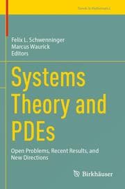 Cover von Systems Theory and PDEs