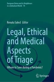 Cover von Legal, Ethical and Medical Aspects of Triage