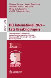 Cover von HCI International 2024 - Late Breaking Papers