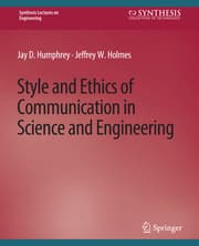 Cover von Style and Ethics of Communication in Science and Engineering