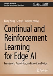 Cover von Continual and Reinforcement Learning for Edge AI