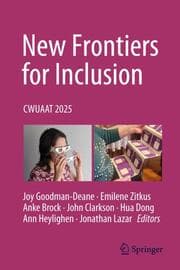 Cover von New Frontiers for Inclusion