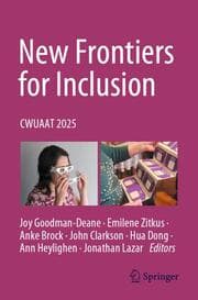 Cover von New Frontiers for Inclusion