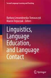 Cover von Linguistics, Language Education, and Language Contact