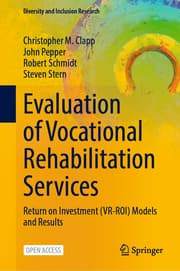 Cover von Evaluation of Vocational Rehabilitation Services
