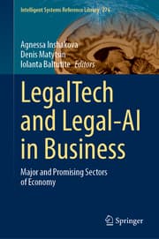 Cover von LegalTech and Legal-AI in Business
