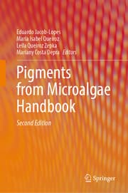 Cover von Pigments from Microalgae Handbook - Volume I