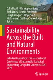 Cover von Sustainability Across the Built and Natural Environments