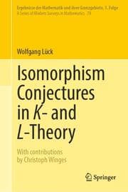 Cover von Isomorphism Conjectures in K- and L-Theory