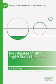 Cover von The Language of Early English Dialect Literature