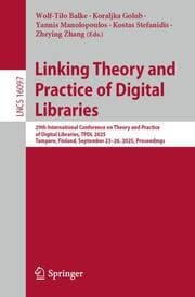 Cover von Linking Theory and Practice of Digital Libraries