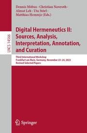 Cover von Digital Hermeneutics II: Sources, Analysis, Interpretation, Annotation, and Curation