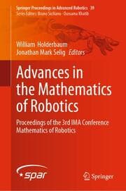 Cover von Advances in the Mathematics of Robotics