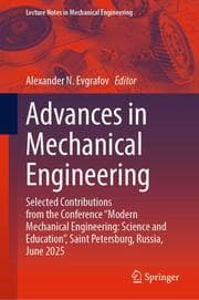 Cover von Advances in Mechanical Engineering