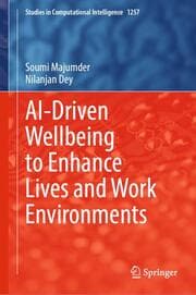 Cover von AI-Driven Wellbeing to Enhance Lives and Work Environments