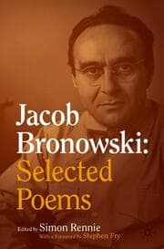 Cover von Jacob Bronowski: Selected Poems