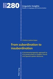 Cover von From subordination to insubordination