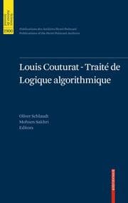 Cover von Louis Couturat - Traite de Logique Algorithmique