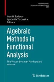 Cover von Algebraic Methods in Functional Analysis