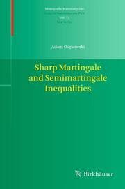 Cover von Sharp Martingale and Semimartingale Inequalities